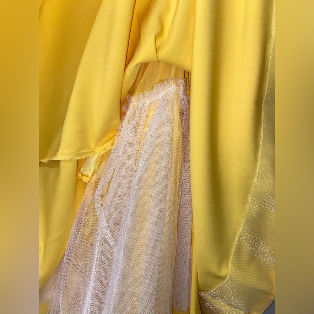 Mac Duggal Asymmetrical Ruffle Mini Dress 💛 - Picture 9 of 10